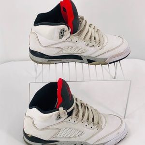 Air Jordan 5 Retro GS ‘White Cement’